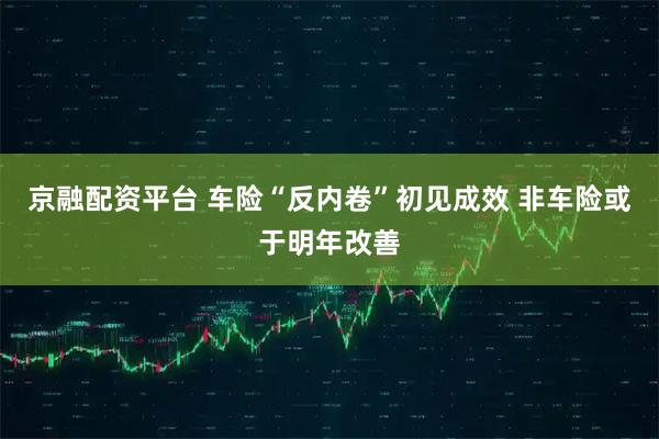 京融配资平台 车险“反内卷”初见成效 非车险或于明年改善